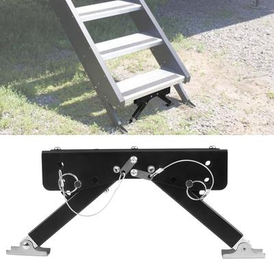 Stabilisateur de Marche de VR Pliant Premium Durable Remorque Camping-car Métal Hauteur Réglable Camping-car VR Support Stabilisateur de Marche