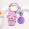 Doll Bag Couple Car Cherry Keychain Decorative Pendant Mobile Phone Chain