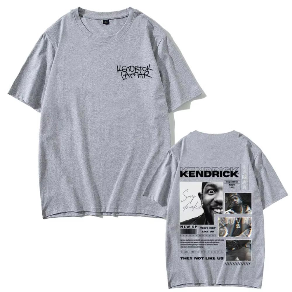 Rapper Kendrick Lamar They Not Like Us 2026 Merch Tshirts Male Vintage Casual T Shirt Unisex Women Fashion Hip Hop Cool Streetwear 3XL