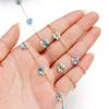 1Meter/Lot Stainless Steel Pearl Braided Flowers Flat Link Chains for DIY Handmade Jewelry Bracelet Necklace Accessories