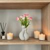 3D-gedruckte Katzenvase, Minimalistische nordische Stil Blumenarrangement Vase, Umarmende Katze Blumenvase, Dekorative Katzenpaar Vase Haus Büro Geschenk
