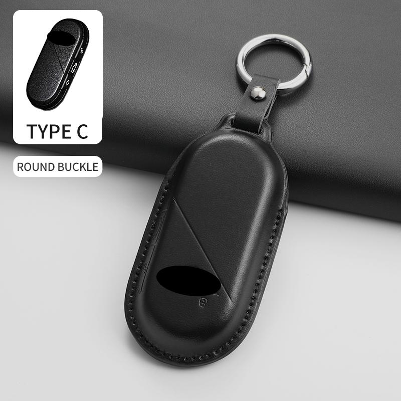 For BMW Mini Cooper JCW Countryman Aceman Cabrio F55 F56 F57 F54 F60 Car Remote Key Case Cover Shell Keychain Garnish Accessorie