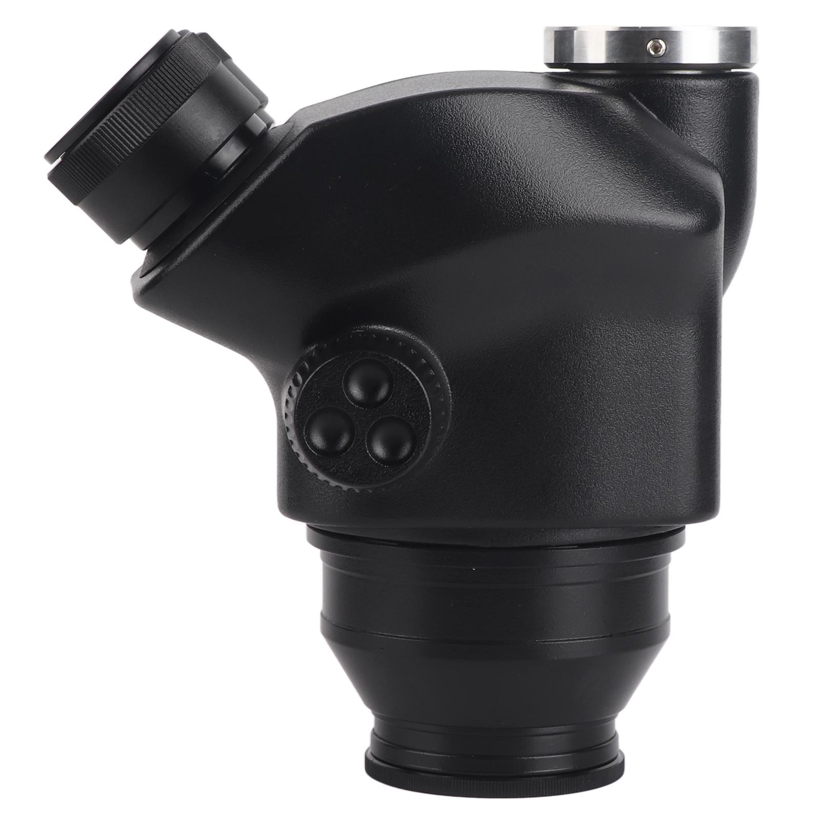 

Microscope Head Trinocular Head 3.5‑100X Bifocal Continuous Zoom Stereo Microscope Head