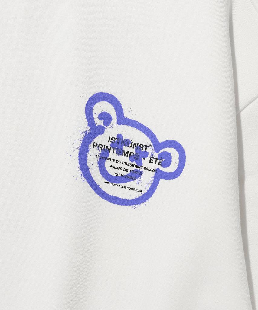 ISTKUNST Bear&Smiley Sweatshirts_White(Ik2Dfmm442A)