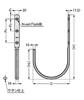 Sugatsune Kogyo Lamp Brand Stainless Steel Jumbo Hook XL-CUF110TT