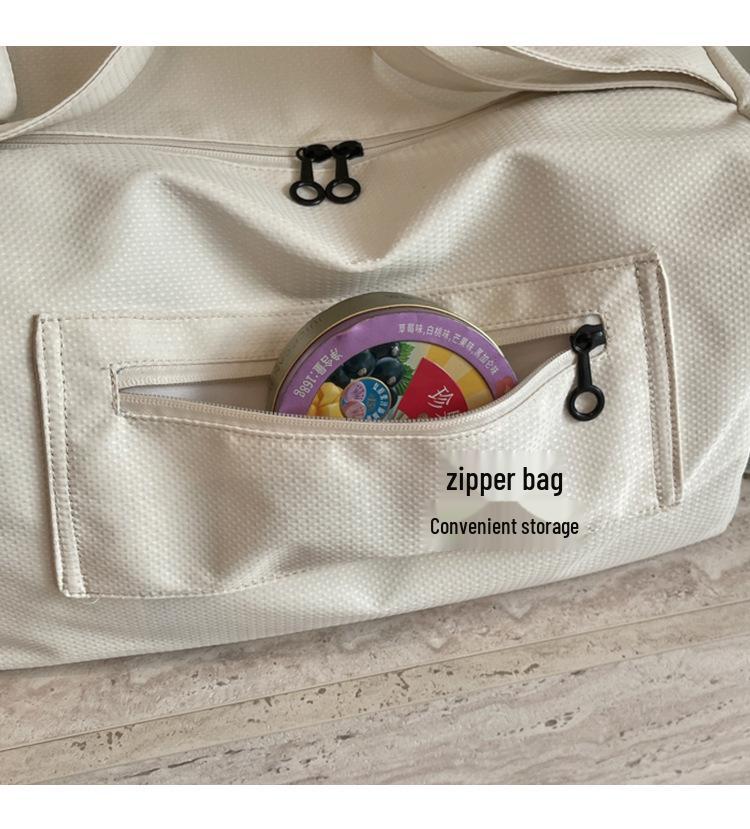 Spacious Travel & Fitness Bag with Shoe Compartment - Yoga & Gym Ready, Wet/Dry Separation