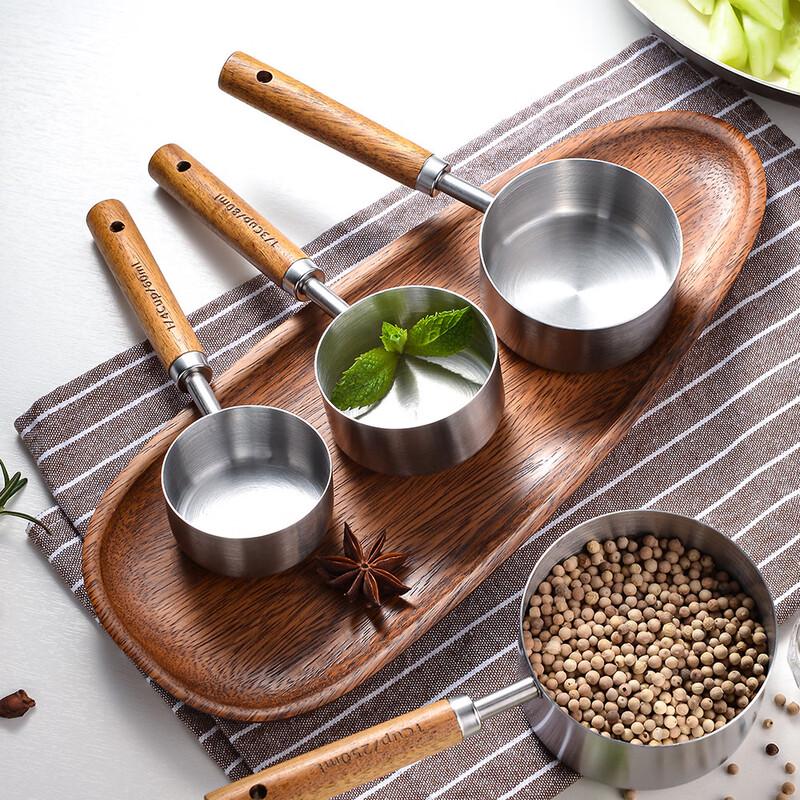 MDNG Stainless Steel Measuring Spoons and Cups Set