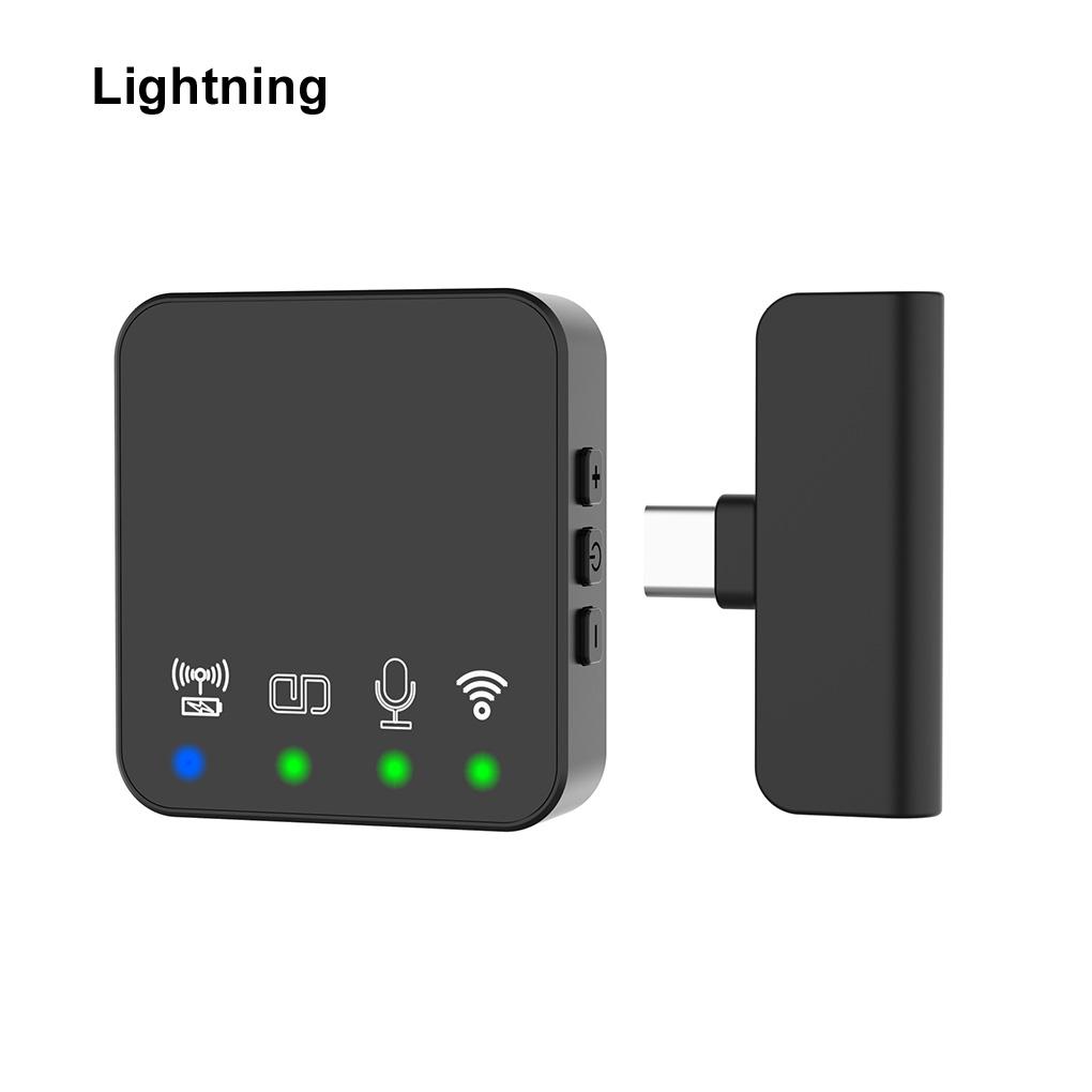 

Беспроводной петличный микрофон Портативный микрофон для аудио- и видеозаписи Мини-микрофон для iPhone, телефона Android, для прямой трансляции на открытом воздухе, микрофон для K-караоке