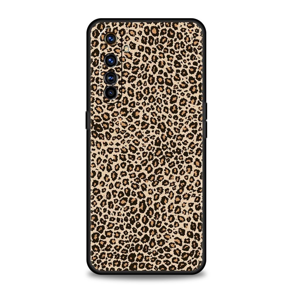 Leopard Cheetah Print Phone Case For Realme 12 11 10 9 8 5G 7 6 GT5 GT3 GT2 Pro Plus C21 C11 C25 C35 GT Neo 2 3 3T 5 Soft Cover