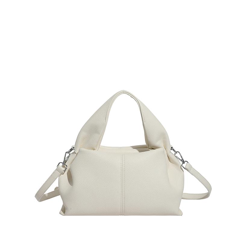 New PU Solid Color Zipper Temperament Crossbody Bags Waterproof Durable Women's Handbags Sense of Luxury Versatile Sweet Bags
