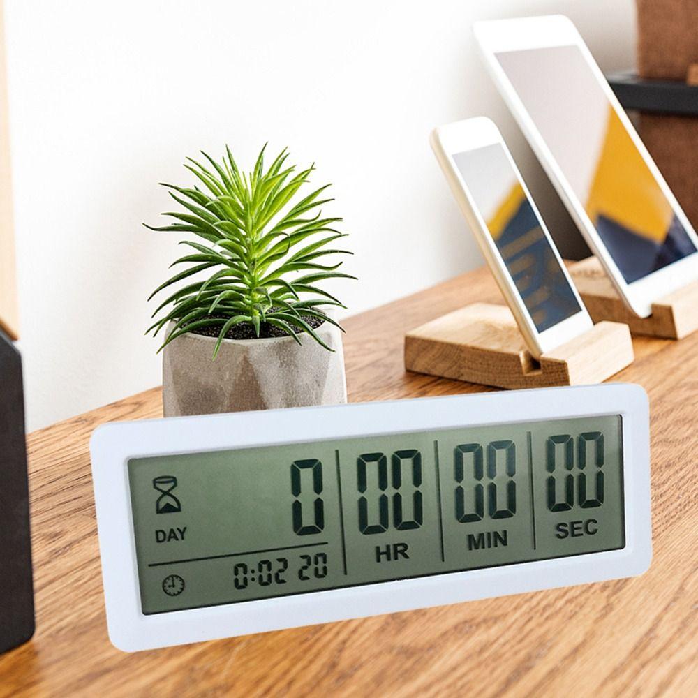 999 Days Digital Countdown Timer Reusable Digital Display Countdown Clock Time Management Electronic Count Down Clock Baby Date