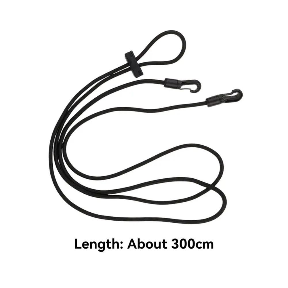 

Riding Elastic Neck Stretcher, 3 Meters Adjustable Horse Reins Training And Lunging Aid With Plastic Hook, Comfortable Nylon Training Rope For Horses as picture show