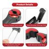 2 Stück Versteckter Auto-Haken Multifunktionaler Handyhalter Universal 360 Grad Drehung