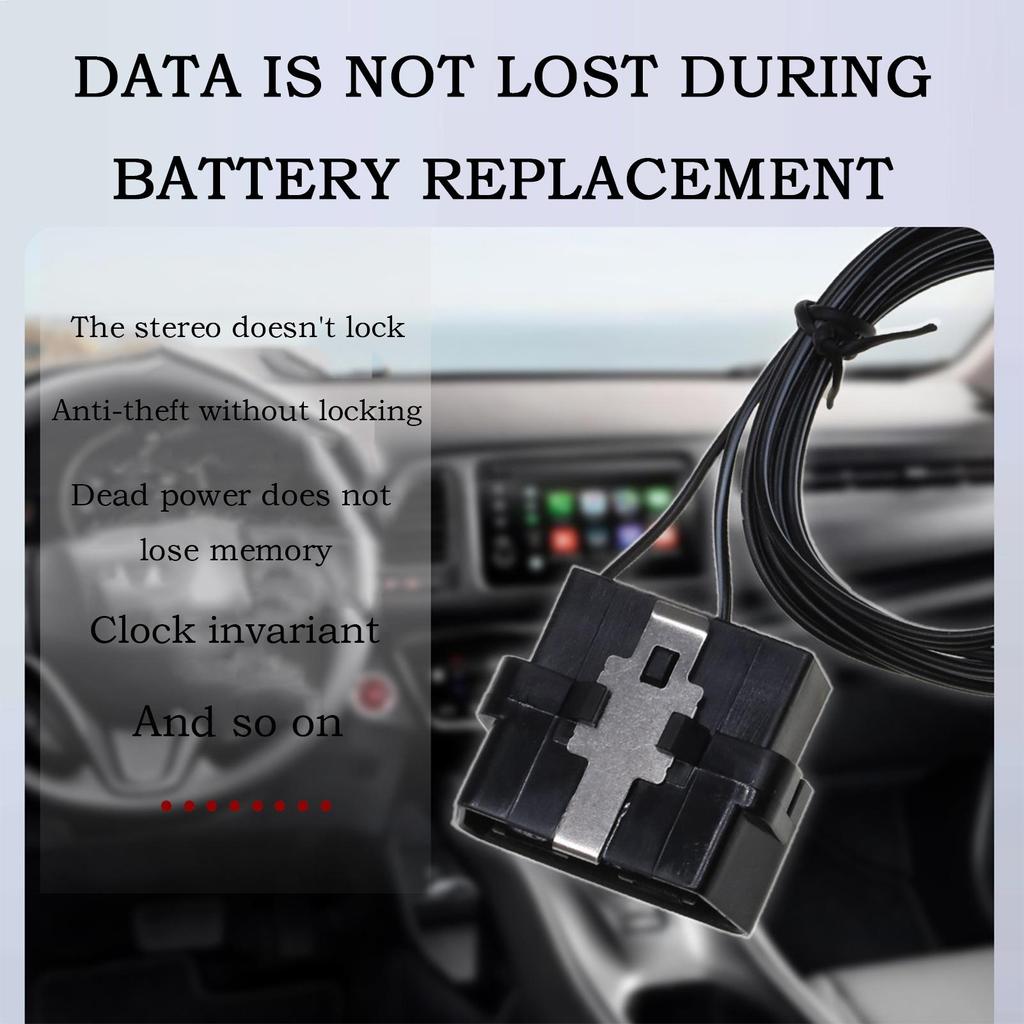 For Most Fit Electric OBD II Memory Saver Cable Vehicle Memory Keeper USB Power Bank Adapter Cable Protector For Commuters