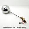 4-Minute Copper Float Ball Valve for Rice Cooker: Stainless Steel Water Inlet Switch and Tank Valve Accessory