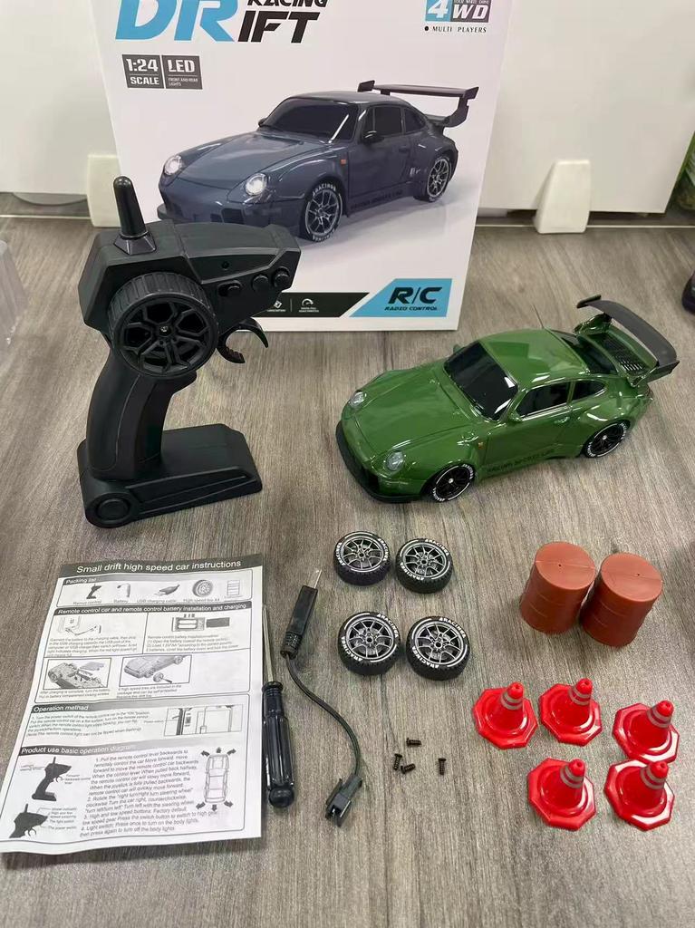2025 NEW Upgrade 1/24 RC Drift Car Mini Remote Control Car 4WD Racing Kids Toy 2.4G Radio High Speed Model Vehicle Toys
