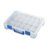 Fishing Tackle Storage Box with Dividers for Beads Art DIY Crafts Nuts 40.5cmx29cmx7.8cm