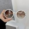 Plain Oval Sunglasses Women Men Designer Classic Sun Glasses Female Male Fashion Brand Vintage Travel Shades