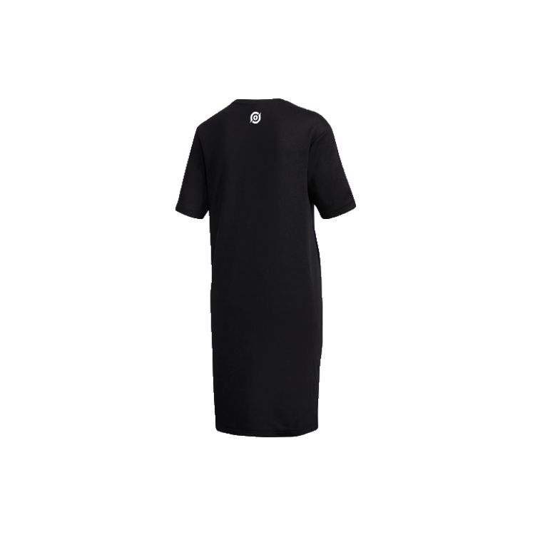 Adidas Neo X Honor Of Kings Casual Sports Short Sleeve Dress Women Dresses Black FR7988