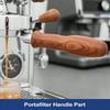 Coffee Portafilter Handle M10 Durable Wooden Coffee Filter Handle Solid Wood Filter Holder Handle Espresso Coffee Machine 3