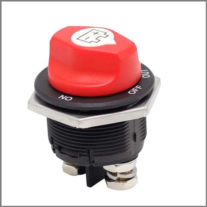 

100A car rv ship battery switch червоний