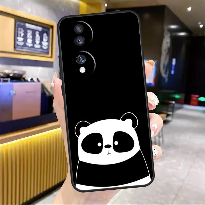 Panda Animal For Honor Magic 8 7 6 5 Lite Case For Honor 200 400 Pro 50 70 90 X8c X8b X9a X9b X9c Win RT