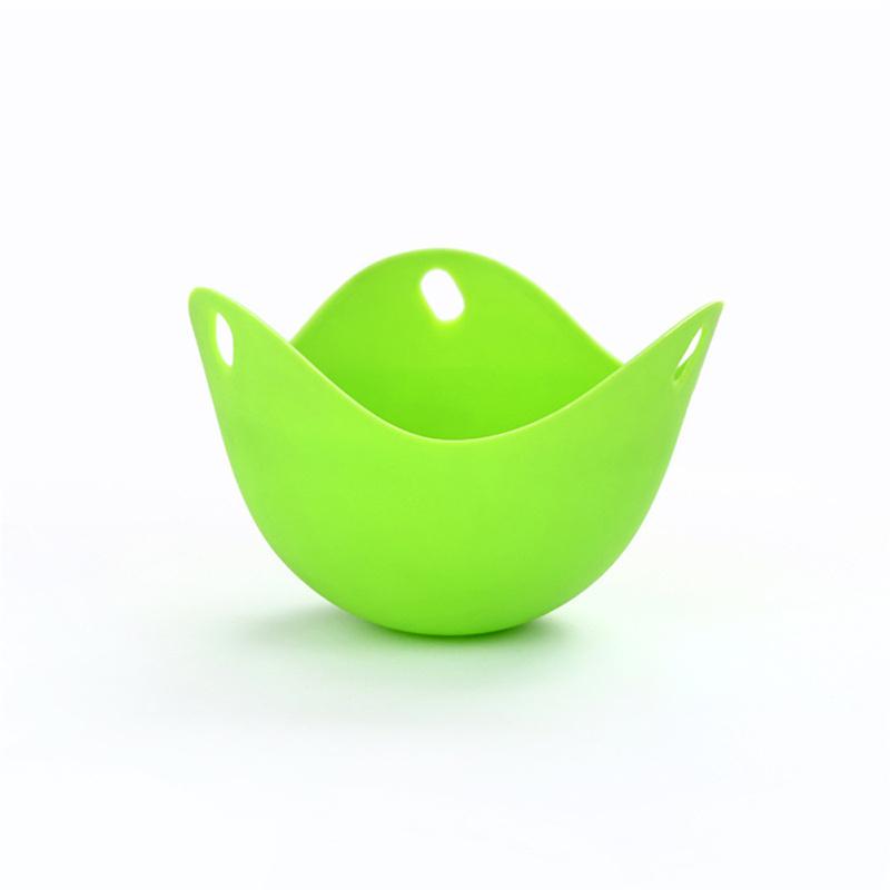Food Grade Silicone Safe Egg Tray non-stick Egg Cooker Boiler Kitchen Tool