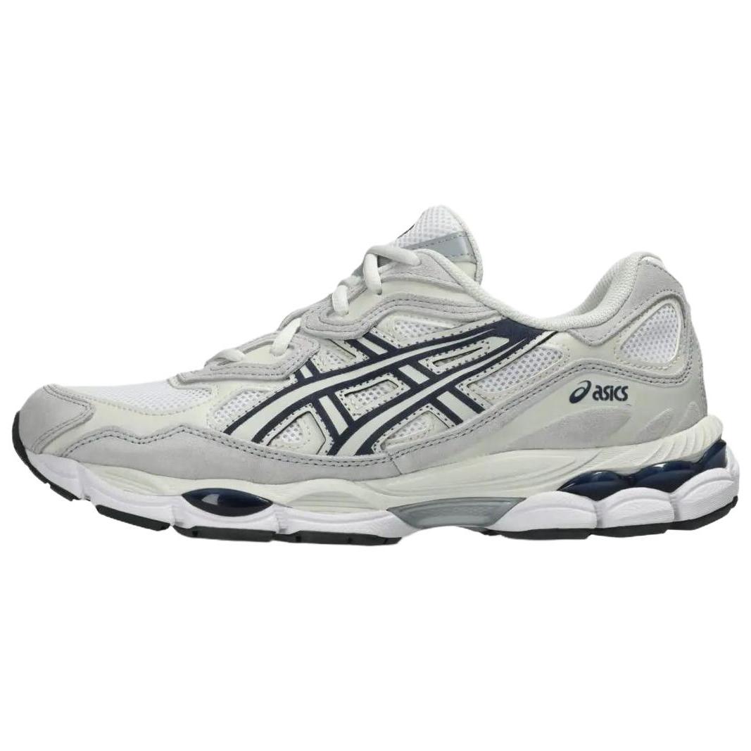 ASICS GEL NYC Running Shoes Unisex White Blue 40.5