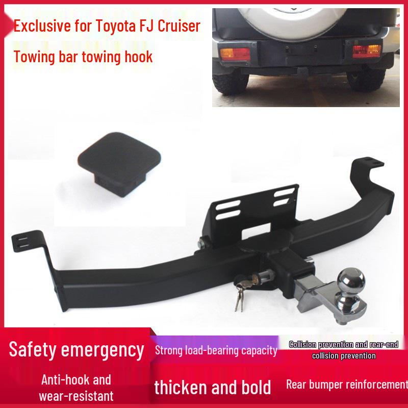 Toyota FJ Cruiser Modified Rear Trailer Hitch & Tow Hook Bracket