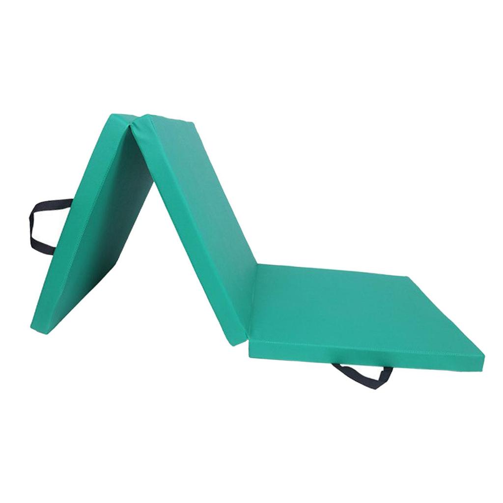 Tapis d'exercice épais pliable pour salle de sport à domicile, coussin de tapis de yoga avec poignées de transport Yog