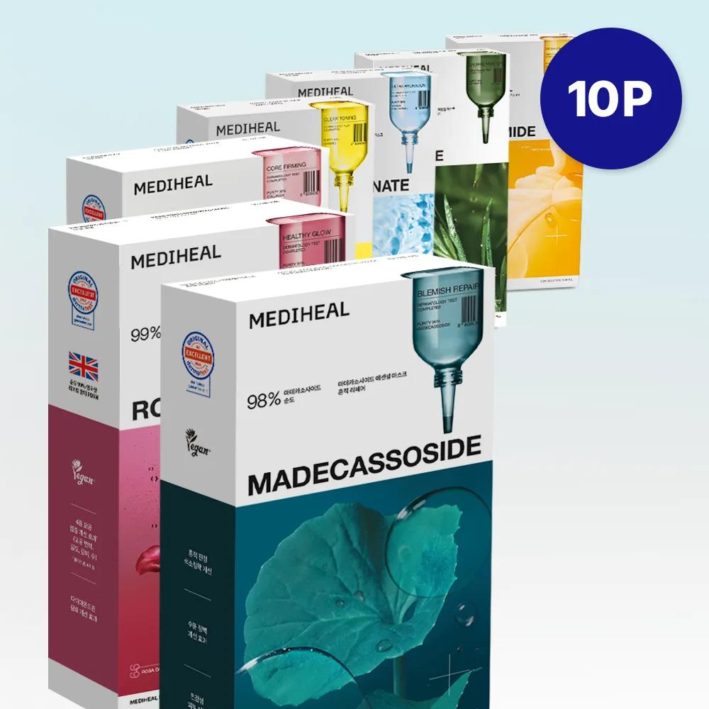 MEDIHEAL Essential Mask Sheet 10ea Madecassoside 10ea
