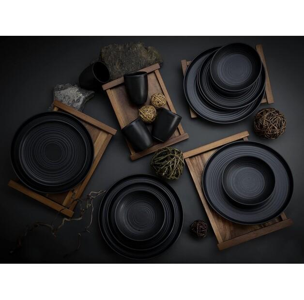 CreaTable Uno Black Service Set, 12 Pcs (23860)