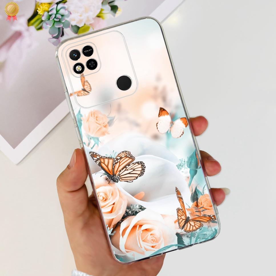 NEW Design For Cover Xiaomi Redmi 10A Case Cartoon Bumper Back Shockproof Soft TPU For Xiomi Redmi 10 10C A10 C10 Redmi10 A Bag