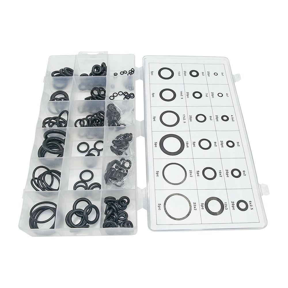 Wide Use Nitrile Rubber With Plactic Box Elastic Band Washer Seals O Ring Sealing Gaskets