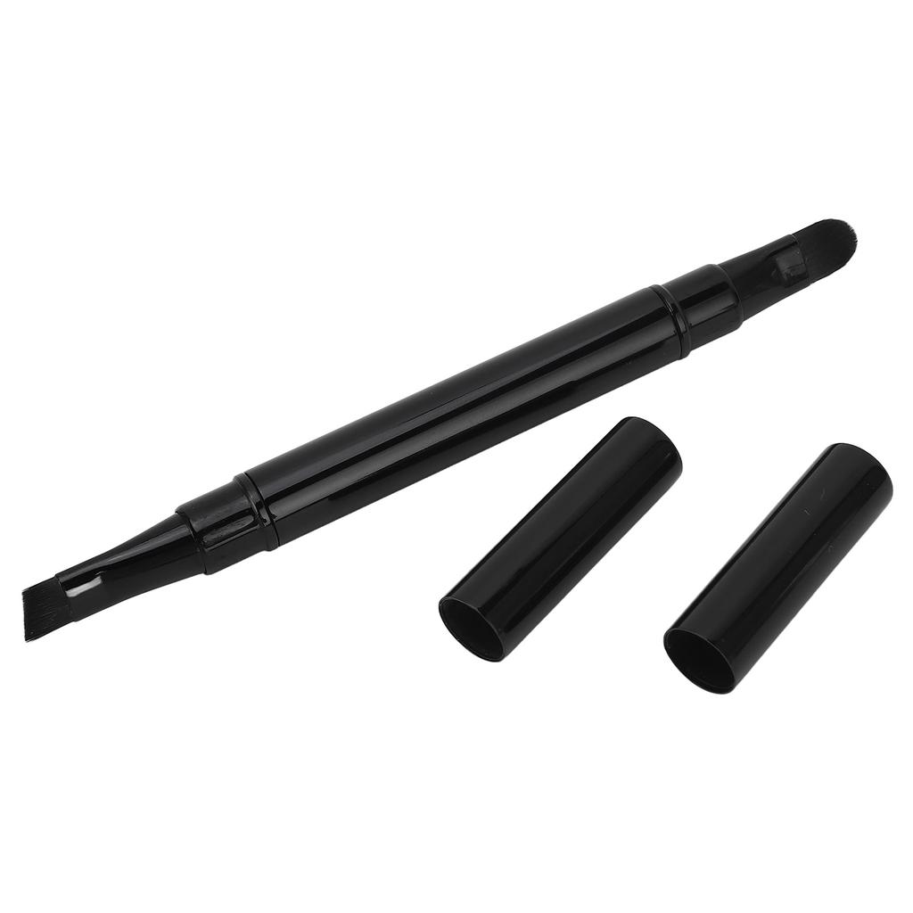 Přenosný zatahovací štětec na make-up Oboustranný štětec na make-up na obočí a korektor