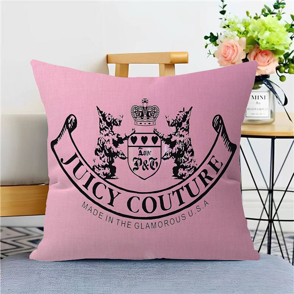 

Мода J-juicy-couture Персонализированная наволочка Детская спальня Декор для дикой вечеринки Наволочка Подарок на день рождения ребенка, детский праздник 12x12Inch