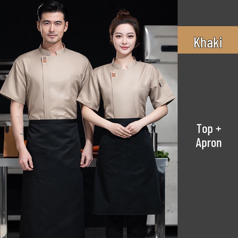 Long Sleeve Breathable Chef Coat for Restaurant and Catering - Unisex Workwear for Autumn/Winter