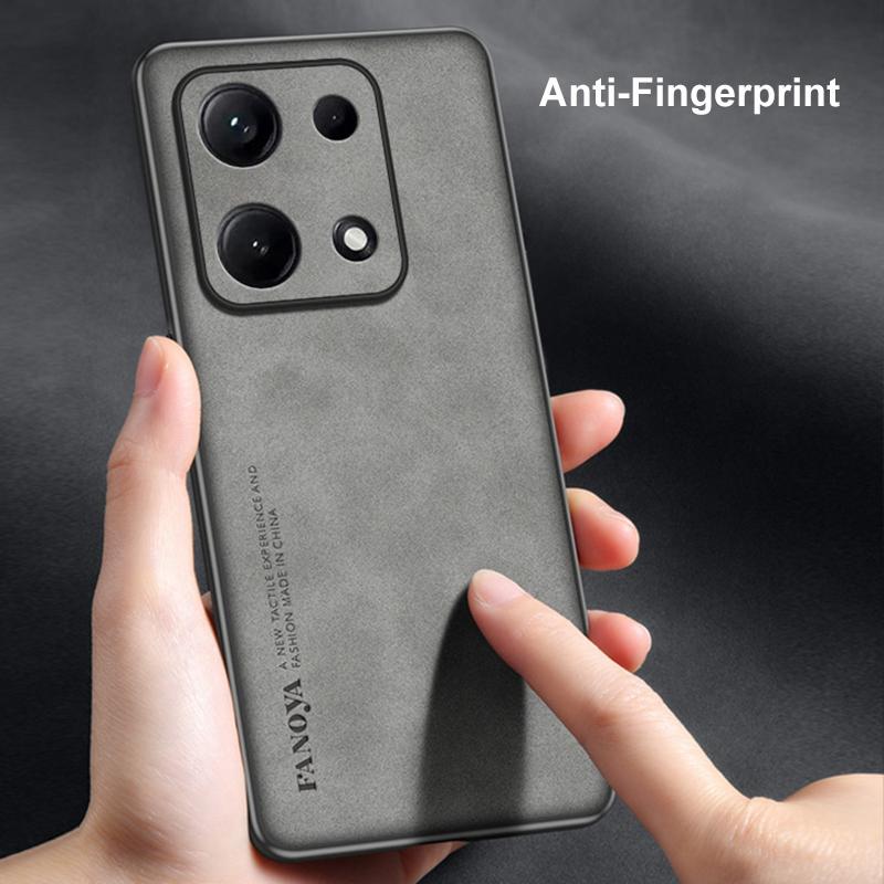 For Redmi Note 14S Case Luxury PU Leather Phone Case For Xiaomi Redmi Note 14S 4G Note14S Back Cover Silicone Full Protection