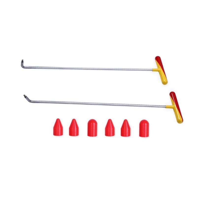 Multifunction Dent Repair Pry Rod Easy To Handle Car Dent Repair Levers Simple To Use for Rental Fleets & Used Car Dealers
