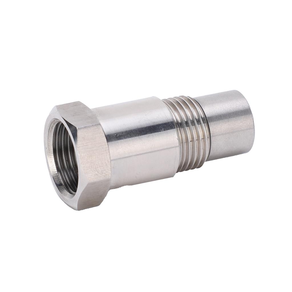 Satainless Steel Oxygen O2 Sensor Spacer Adapter Bung Catalytic Converter Fix Check Engine Light M18 x 1.5
