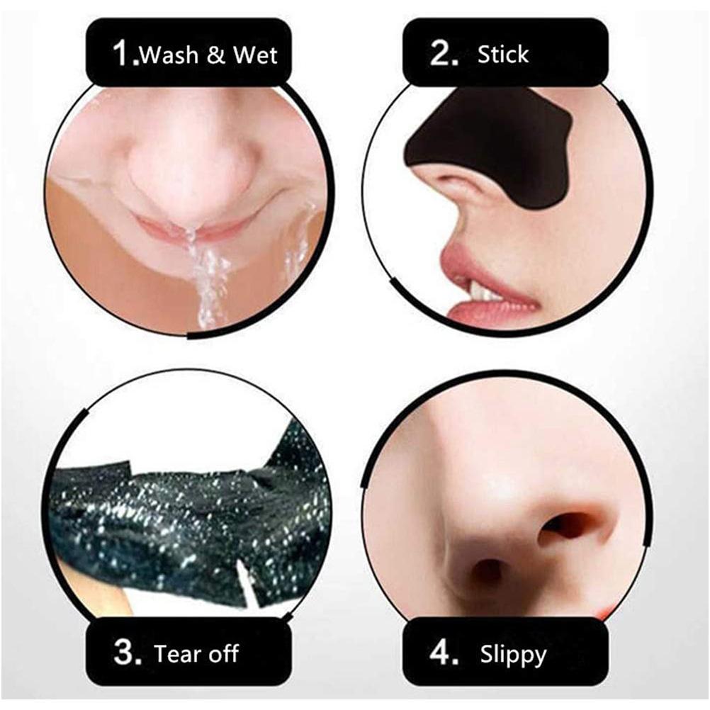 10Pcs Deep Cleaning Nose Pore Strips for Blackhead Removal Blackhead Remover Nose Strip Sticker