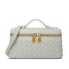 Woven Box Bag Women'S Bag New Year'S Woven Fashion Portable Retro Lunch Box Bag One Shoulder Messenger Bag