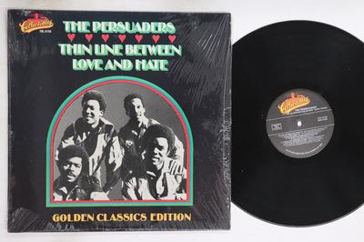 LP Record PERSUADERS  Thin Line Between Love And Hate COL5139 COLLECTABLES US SoulFunk Used