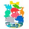 Wooden Animals Balance Stacked High, Educational Toys, Balance Building Block Toys, Train Children's Hand Eye Coordination