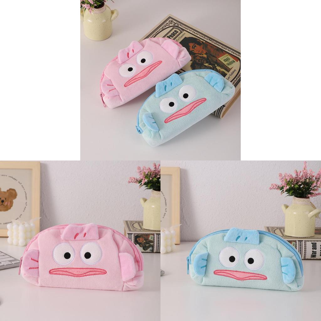 Plush Pencil Case For Girls Large Capacity Cute Kawaii Stationery Storage For School