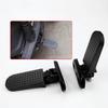Rear Pedals Foot Plates Pedals, Non Slip Footboard Portable Pegs Folding Footrests for Electric
