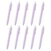 Mitsubishi Pencil Ballpoint Pen Jet Stream Light Touch Ink 10 Pieces Limited Edition Luminous Purple 10P Oil-based 0.5 SXNLS05.LP