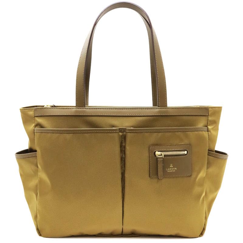 LANVIN COLLECTION Pochette Tote Bag Olive 61-6005 Women's