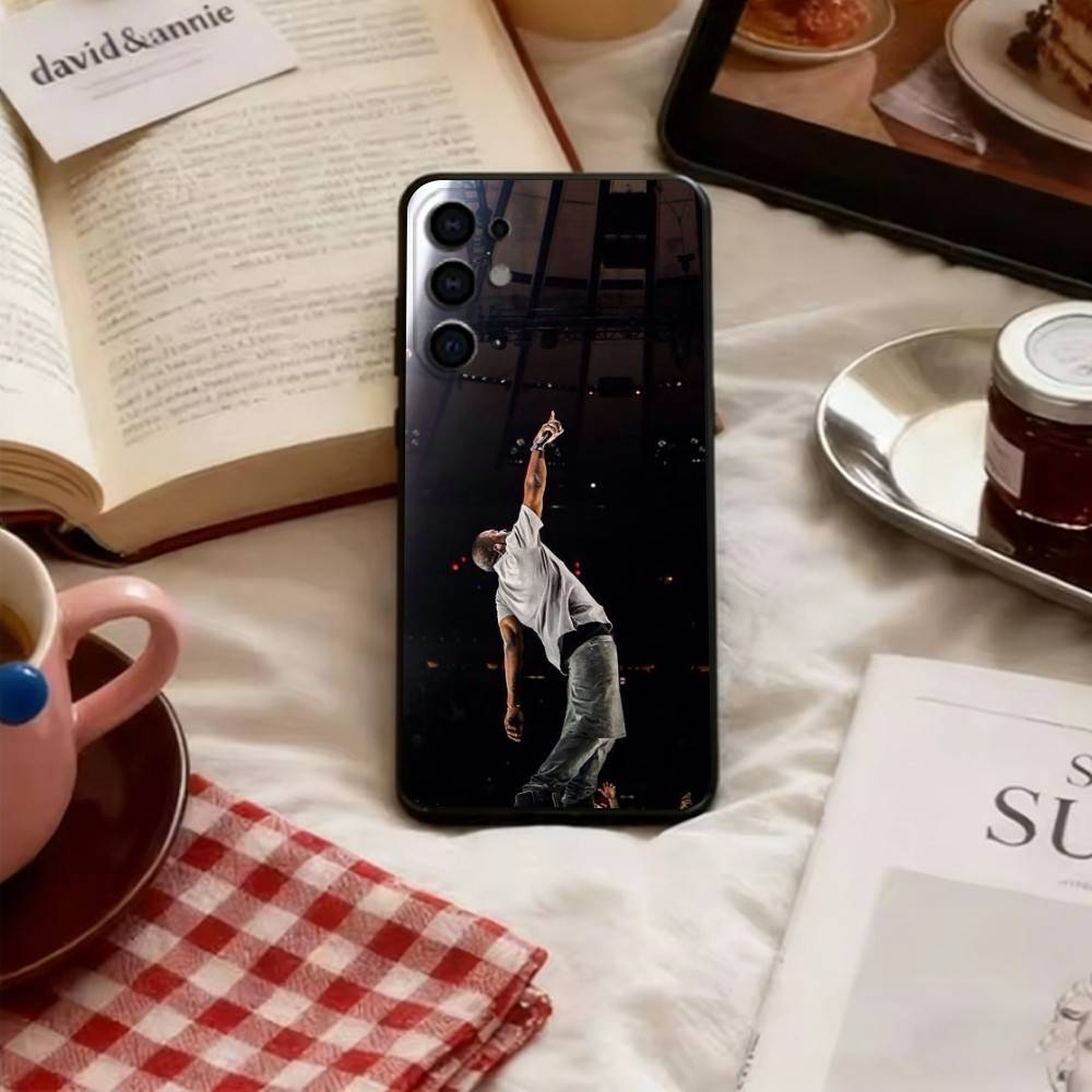 Kanye West YE Funny Phone Case For Samsung S25,S24,S21,S22,S23,S30,Ultra,S20,Plus,Fe,Soft Silicone Black Cover