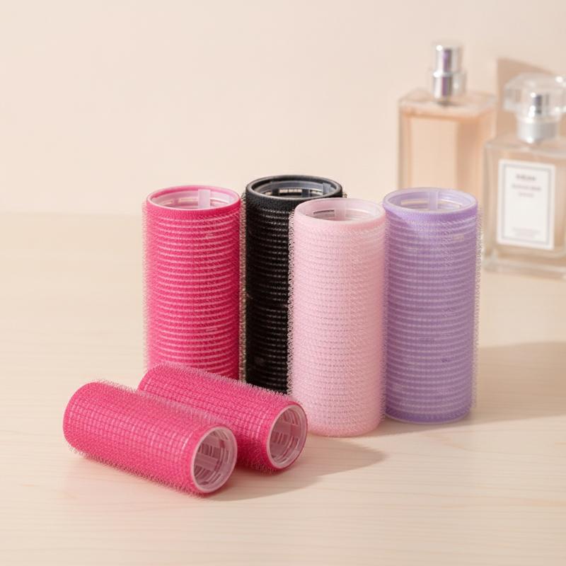 1Pcs No Heat Hair Waver Bangs Self-Adhesive Hair Curlers For Women Makeup Styling Curling Tools Hair Rollers Curlers
